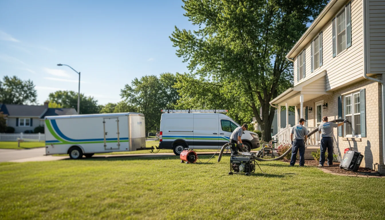 Flooded Basement Restoration And Cleanup With Repair in Lockport, NY near me